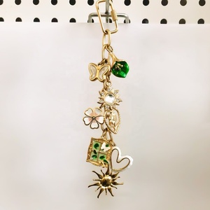 Custom <b>Personalized</b> Vintage Gold <b>Keychain</b> Light Stainless Steel Purse and Bag Chain Charms Gift for Her - Product Image 4