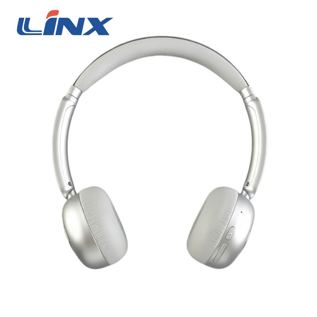 Retro On-Ear JL Headphones Adjustable Fit HiFi Stereo Sound Lightweight Comfort Headset Long V5.3 IPX2 Waterproof LED 15 Hours