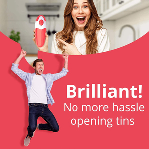 One Touch Safety <b>Can</b> <b>Opener</b> Smooth Edge Automatic Handheld Jar <b>Opener</b> Gripper <b>Electric</b> <b>Can</b> <b>Opener</b> - Product Image 3