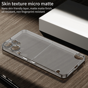 Funda trasera delgada mate translúcida GKK 2 en 1 ultrafina de material PC con protección 360 anticaídas para Nothing Phone CMF Phone 2 Pro - Product Image 5