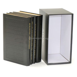 Libros Personalizados a Todo Color, Tapa Dura, Encuadernación de Cuero, Impresión de Novelas con Bordes Dorados - Product Image 3