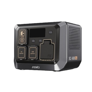 แบตเตอรี่สำรองไฟฟ้า Senci 200W 300W 500W 1000W 2400W 3000W ไร้สาย AC Type-c USB เครื่องกำเนิดไฟฟ้าพลังงานแสงอาทิตย์ สำหรับตั้งแคมป์กลางแจ้ง 2400,2000 วัตต์ - Product Image 3