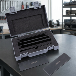 Ensemble magnétique industriel en métal FERVI, parallèles avec précision 0,005 mm, dureté HRC 60, longueur 125 mm pour applications - Product Image 2