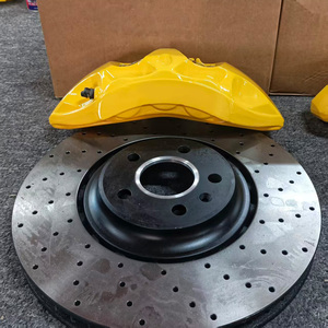 Kit d'étrier de frein avant 8N 6 pistons Système de freinage automobile de course pour Audi TT Q3 Q4 Q5 Q6 Q7 Q8 <span class=keywords><strong>SKODA</strong></span> <span class=keywords><strong>ENYAQ</strong></span> IV Coupé VW <span class=keywords><strong>ID</strong></span> - Product Image 2
