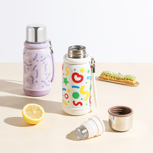 PINKAH 650ML étanche en acier inoxydable isolé sous vide bouteille thermique <span class=keywords><strong>bouchon</strong></span> intérieur 24-36hr isolation thermique sans BPA Portable - Product Image 1