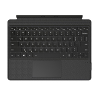 Clavier sans fil rétroéclairé RVB 7 couleurs avec pavé tactile pour Surface Pro 8, disposition US, clavier pour tablette et ordinateur portable