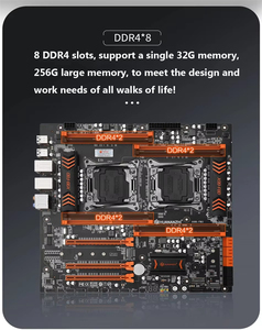 HUANANZHI X99 F8D LGA 2011-3 XEON <b>Motherboard</b> Dual <b>CPU</b> Support V3 V4 DDR4 RECC 256GB M.2 NVME NGFF - Product Image 6