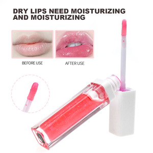 <span class=keywords><strong>Gloss</strong></span> Repulpant Personnalisable à Paillettes Scintillantes Nude Intense Volume Extrême à l'<span class=keywords><strong>Acide</strong></span> <span class=keywords><strong>Hyaluronique</strong></span>, Effet Liquide Épicé, avec Marque Privée - Product Image 4