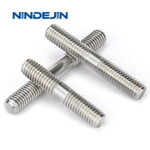 Offre Spéciale Prix Usine Vis à Double Extrémité en Acier Inoxydable 304, Filetées M6-M20, Diverses Tailles Métriques, Vis à Double Extrémité Simples - Product Image 6