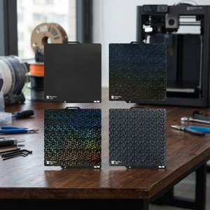 3D Printer Effect <b>Printing</b> Plates Combo-Metal (Carbon Fiber/Diamond Texture) Black Compatible X1 Series/P1 Series/A1/A1 <b>Mini</b> - Product Image 3