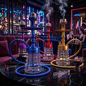 Cabeza de Cachimba Portátil de Acrílico con Acabado Lacado, Duradera, Multicolor, Accesorio para Fumar Shisha, Ideal para Viajes y Bares - Product Image 5