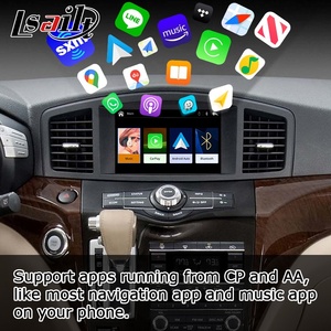 Nissan Quest E52 destek ayna bağlantısı için Lsailt kablosuz Carplay Android oto arayüz kutusu - Product Image 3