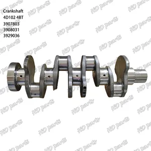 4D102 4BT Crankshaft 3907803 3908031 3929036 Suitable For Cummins Engine Parts