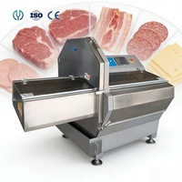 Pemotong Daging Beku Berkualitas Tinggi 304sus 21k/25k/36k Impor Jerman untuk Steak, Iga, Keju, Ham, Daging Sapi, Bacon, Irisan Tipis