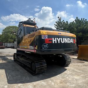 Excavadoras de orugas usadas Hyundai 220lc-9s, excavadora de segunda mano 20t 220lc en Shanghai - Product Image 5