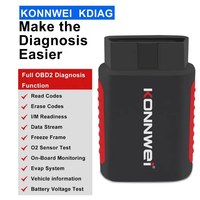 Herramienta de Diagnóstico Completo del Sistema OBD2 Konnwei KDIAG para ABS y SRS con Lectura y Borrado de Códigos, Datos de Listo para Inspección I/M