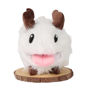 Peluche <span class=keywords><strong>LOL</strong></span> Poro blanche en gros, jouet doux et mignon, personnage de jeu pour les fans d'anime, décoration de la maison, cadeau - Product Image 1
