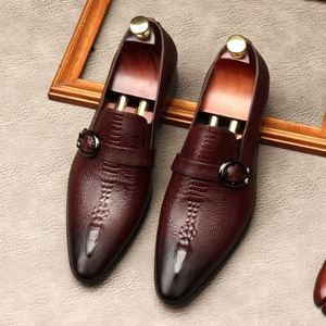 Chaussures Oxford en denim pour hommes, style italien, fabriquées à la main, confortables, à enfiler, pour l'automne, formelles, imperméables et respirantes - Product Image 6