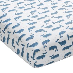 Drap-housse en coton biologique pour lit de bébé, housse de literie pour berceau, matelas à langer imprimé pour les soins aux bébé<span class=keywords><strong>s</strong></span> - Product Image 1