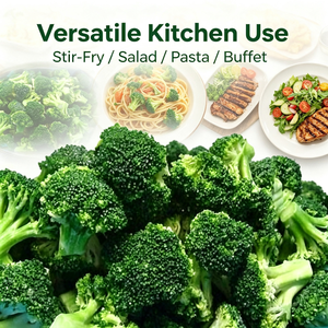 Fleurs de <span class=keywords><strong>brocoli</strong></span> surgelées IQF, coupées fraîchement cueillies, légumes verts naturels, pour la restauration, la transformation alimentaire, vente en gros, exportation - Product Image 5