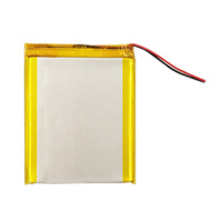 Batterie Lipo rechargeable à bas prix 3000mAh 3.7V QS755060 avec carte PCB et connecteur