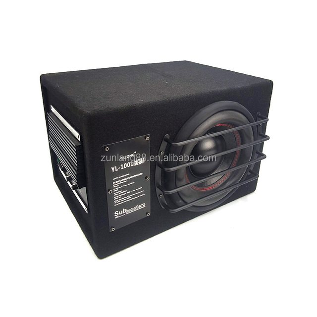 High-Performance 10" Car Subwoofer Box with OEM Amplifier and SPL Design Car Audio Subwoofer Strong Bass Subwoofer