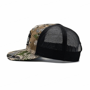 Casquette Camo Trucker Fabricant Casquette Tactique de Haute Qualité Logo Personnalisé avec Écusson Tissé - Product Image 5