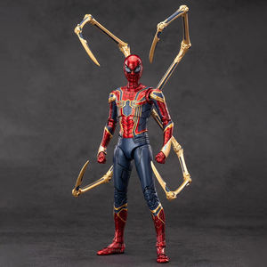 Zd Toys Original Genuine <span class=keywords><strong>Spider</strong></span> <span class=keywords><strong>Man</strong></span> <span class=keywords><strong>Marvel</strong></span> <span class=keywords><strong>Avengers</strong></span> 3 Iron <span class=keywords><strong>Spider</strong></span>-<span class=keywords><strong>Man</strong></span> 2.0 1/10 Figurines d'action articulées 18cm 7 in - Product Image 3