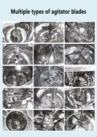 Cuve de mélange horizontale en acier inoxydable en spirale, équipement de mélange pour sauce chili, mélangeur horizontal multifonctionnel