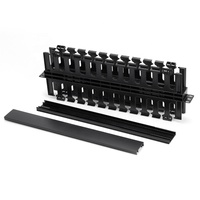 Gestionnaire de câbles ABS 24 ports 2U sous la table