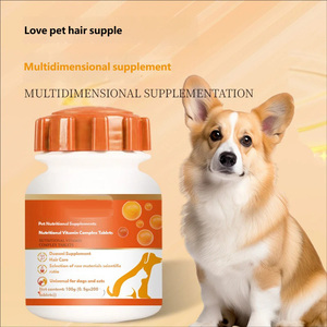 Köpekler Kediler İçin Çiğnenebilir 18 Ay Raf Ömrü 0.5g Tablet Başına Vitamin Mineral Zengini Bağışıklık Desteği Deri Tüy Sağlığı Takviyeleri - Product Image 3