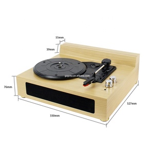<span class=keywords><strong>Tocadiscos</strong></span> de Buena Calidad, Reproductor de Vinilo de 3 Velocidades, <span class=keywords><strong>Tocadiscos</strong></span> con Correa, Fonógrafo Semiautomático - Product Image 2
