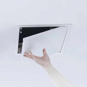 Panneau d'accès artistique perforé moderne en aluminium pour plafonds de bureau insonorisés en plaques de plâtre carrées et grilles de <span class=keywords><strong>plafond</strong></span> - Product Image 2