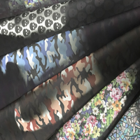 Cuir thermochromique tissé en PU écologique King Lion K-3340, couleur personnalisée, tissu de 0,9 à 1,0 mm d'épaisseur pour sac, échantillon en 3 jours