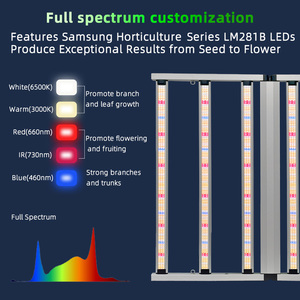 Lámpara de Cultivo LED Comercial de Espectro Completo LEDILAND de <span class=keywords><strong>500W</strong></span>-1000W, Alto PPF para Floración en Interiores, Clasificación IP65, <span class=keywords><strong>HPS</strong></span> LM281B/LM301H - Product Image 5