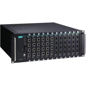 Moxa ICS-G7848A-HV-HV Industrial <b>10Gb</b> Enterprise <b>Switch</b> with Modular Structure 48x1000Mbps RJ45 Ports IEEE 802.3 Protocol - Product Image 1