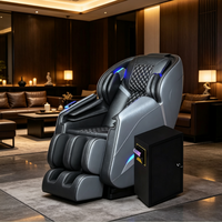 Fauteuil de massage commercial portable et pliable à monnayeur, avec manipulateur robotique 3D, corps entier, zéro gravité, pour centre commercial