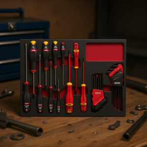 ชุดประแจหกเหลี่ยม 324M ชุดเครื่องมือประแจอัลเลนแบบเมตริกความแม่นยำสูง - Product Image 3