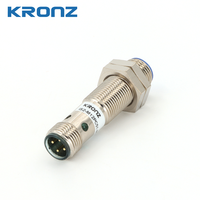 Sensores Inductivos KRONZ IP67 con Conector M12, Semi-incrustables de 2mm, 10-30VDC, PNP Normalmente Abiertos, en Stock