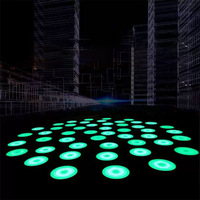 Les accessoires populaires programme DMX 64 pixels interactif led piste de danse carrelage sensible à la pression jeux pour enfants