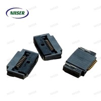 Conector FPC de Repuesto LCP Sin Halógenos FH52-8S-0.5SH, 8P, 0.5mm, Horizontal, con Bloqueo Flip Lock para Cable FFC de 0.3mm, Automotriz e Industrial