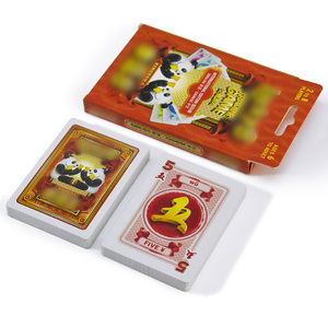 Cartes d'éducation mathématique bilingues numériques personnalisées avec impression offset CMYK, couleur Pantone, 58 paires, avec boîte à chevilles pour la salle de classe - Product Image 1