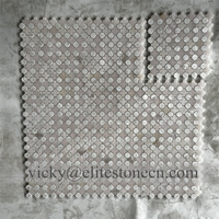 Mosaïque carrée moderne en pierre onyx miel, épaisseur 10 mm, motif parquet pour décoration murale intérieure de salle de bain et douche, design graphique