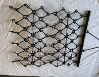 Rastrillo de Cadena de Acero para Tractor, Hecho en Casa, 6 Pies de Altura, Preparación del Suelo Agrícola, Alta Productividad, Nuevo, Usado, Núcleo de Engranaje