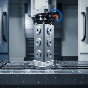 शून्य-बिंदु स्थिति प्रणाली के लिए बहु-चेहरे cnc स्थिरता ब्लॉक - Product Image 2