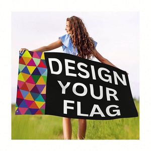 Banderas Personalizadas de Poliéster de 3x5 pies con Impresión de Logotipo para Equipos y Empresas, Venta al por Mayor para Todos los Países - Product Image 1