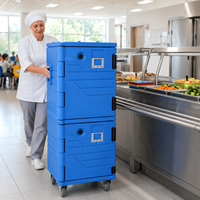 Glacière isotherme rotomoulée monobloc 180L pour la restauration et la chaîne du froid des fruits de mer