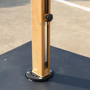 Paraguas de <span class=keywords><strong>patio</strong></span> voladizo superventas, sombrillas cuadradas voladizas para exteriores, apertura de manivela manual y ajuste de altura, sombrillas de jardín - Product Image 6