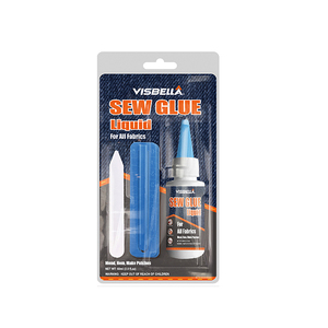 Visbella Sew Glue Liquid 60ML <span class=keywords><strong>para</strong></span> <span class=keywords><strong>tela</strong></span> de cuero, reparación de manualidades decorativas, lágrima - Product Image 2