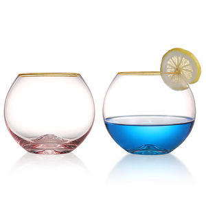 Cristal beber único creativo cóctel licor rojo blanco vino Bar tallo Margarita <span class=keywords><strong>Martini</strong></span> vasos de vidrio taza cristalería conjunto - Product Image 2